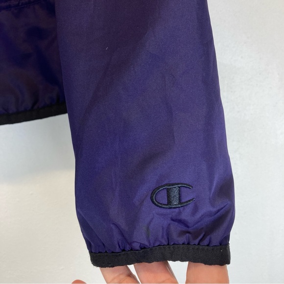 Champion Jacket Puffer Women University of Washington Purple Sz M pockets - Picture 4 of 16